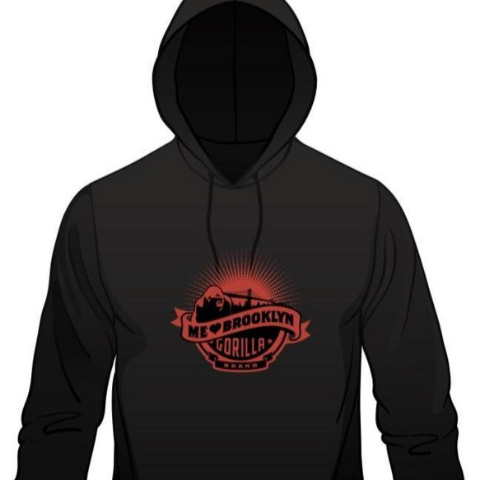 Me Heart Brooklyn hoodie